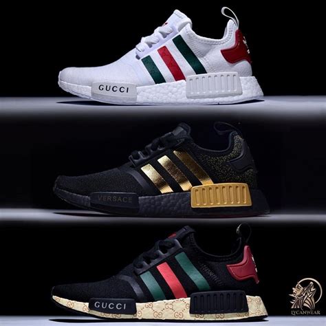 nmd custom gucci white|gucci adidas nmd malaysia.